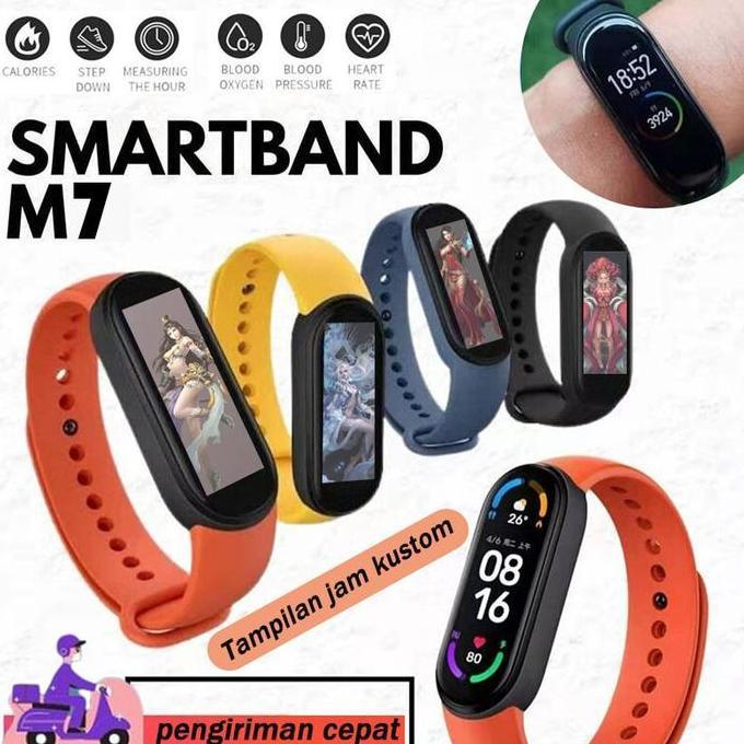 Evansanjaya78 - Garansi  Smartband M9 8 7 M7 M8 M6 Jam Tangan Pria Wanita Digital Smartwatch Smartba