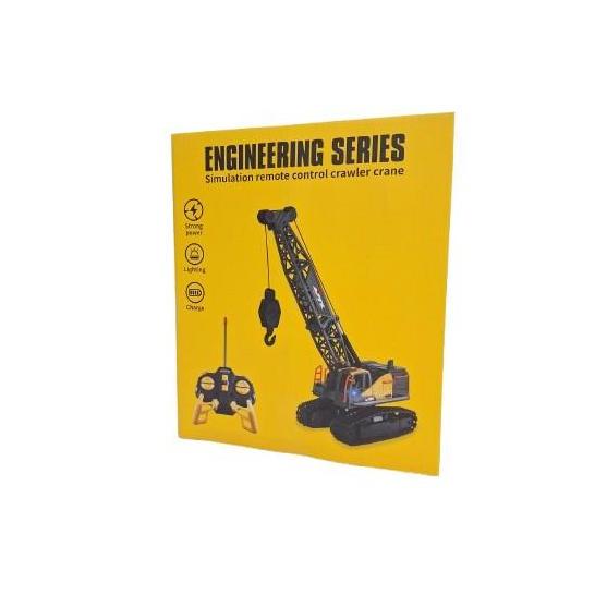 Mainan Truk Crane Konstruksi Remote Control 6 Channel - RC Crane Engineering