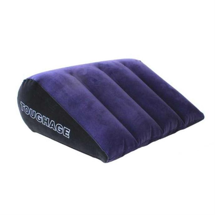 Promo Bantal Bentuk Segitiga Tidur Olahraga Tiup Pompa Waterproof Serbaguna Diskon