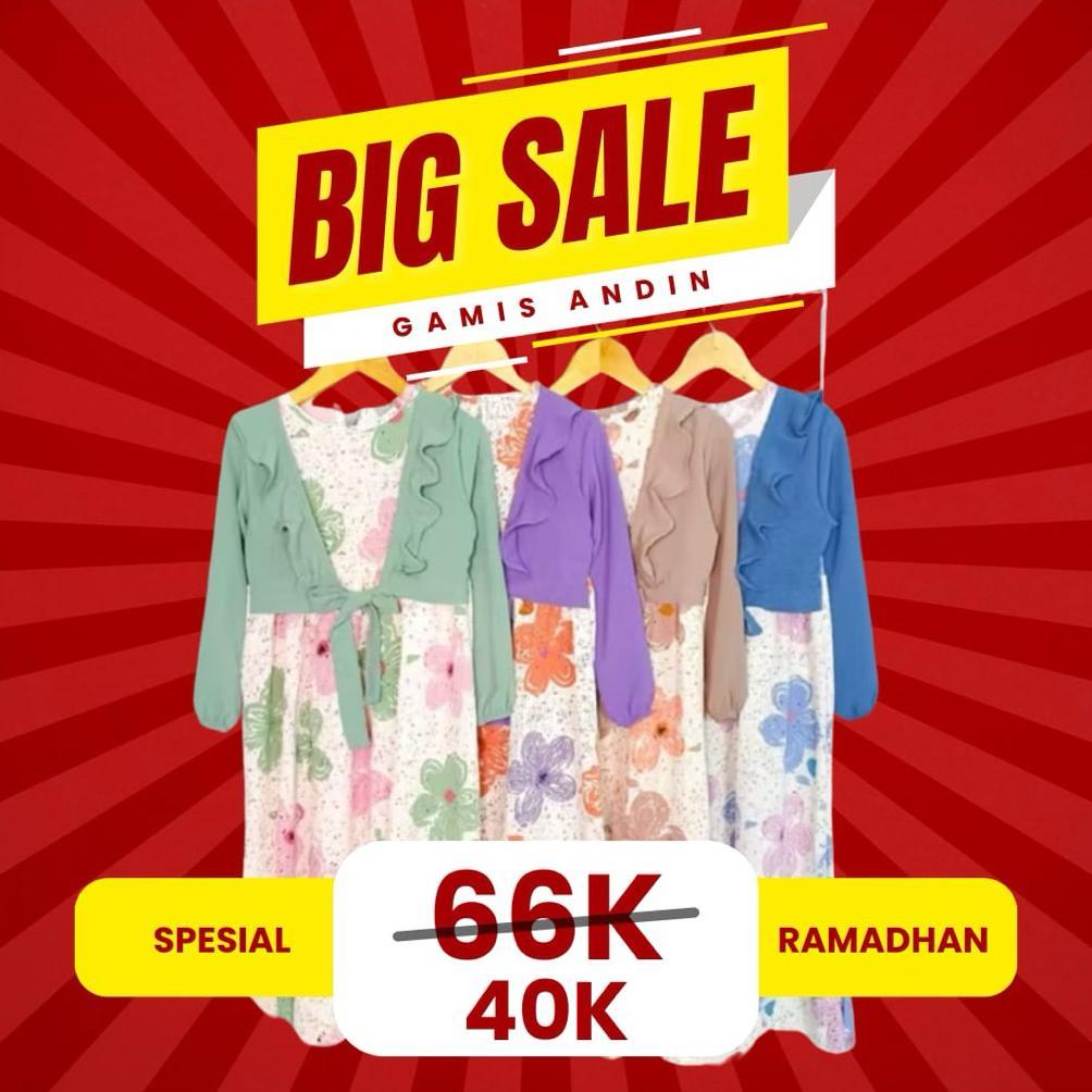 2-9TH PART 2 GAMIS ROMPI RUFFLE GAMIS ANDIN BALLOONS BY OSK GAMIS ANAK PEREMPUAN CRINKLE GAMIS KATUN