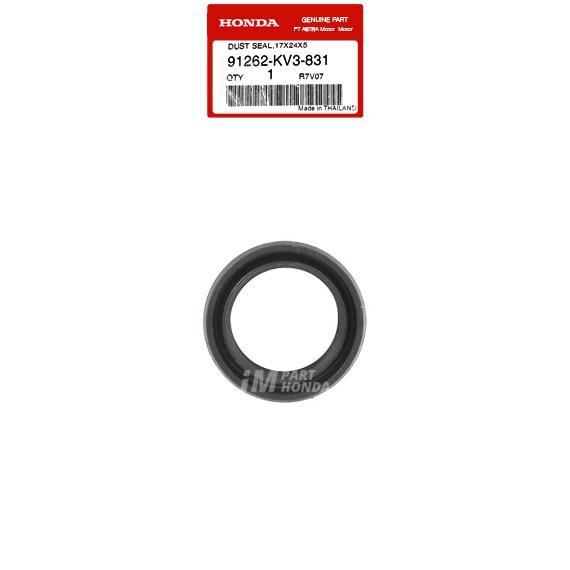 91262-KV3-831 DUST SEAL 17X24X5 SWING ARM PRO LINK CRF CB CBR 150 250 R RR LED FI LOKAL CBU JKT