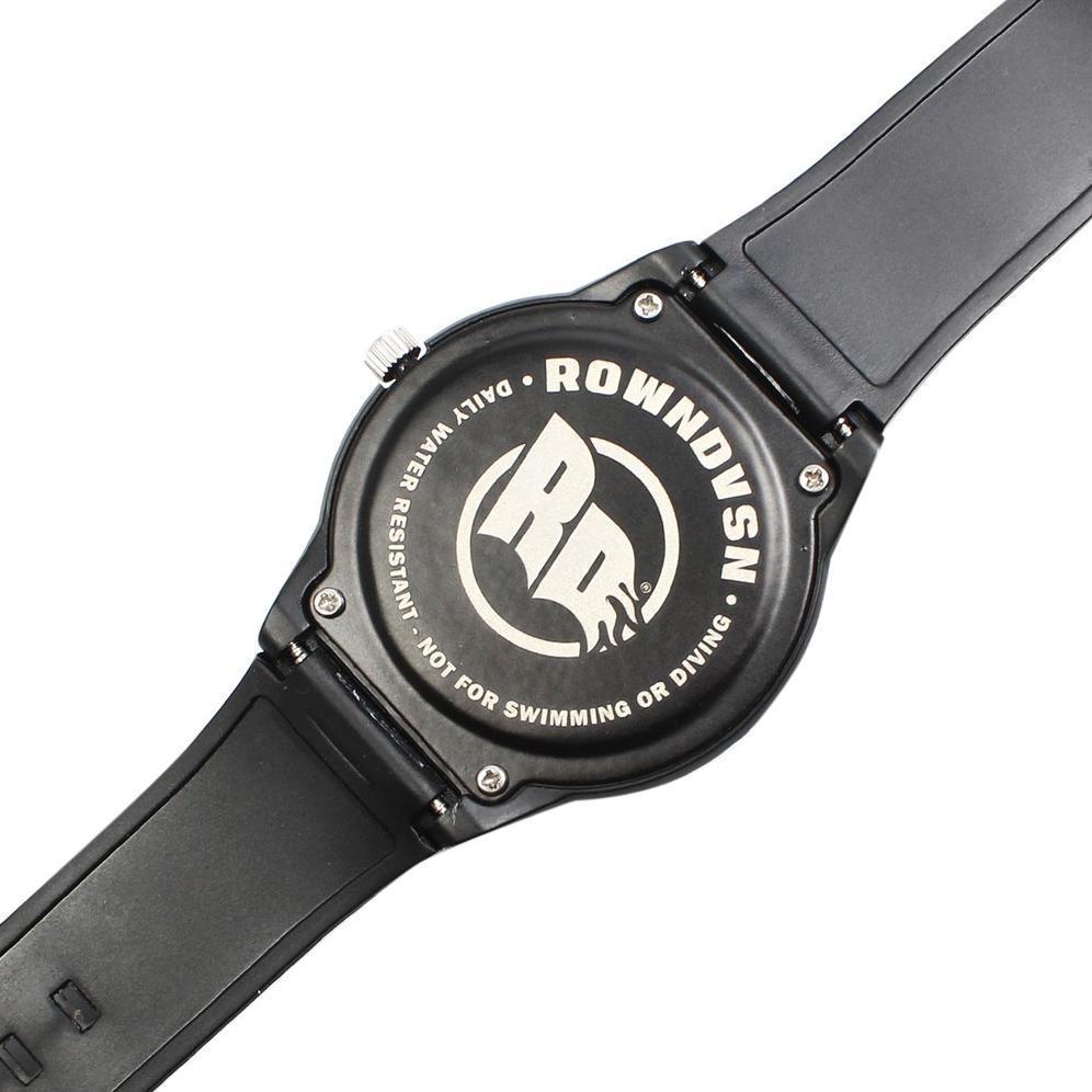 PROMO Rown Division Jam Tangan Analog || Marvic Hitam Watch KEKINIAN