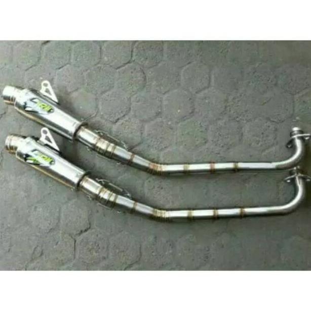 Original Knalpot Racing Jrm Drag Race All Bebek Vega Jupiter Supra C70 Revo Smash Kharisma Blade Dll