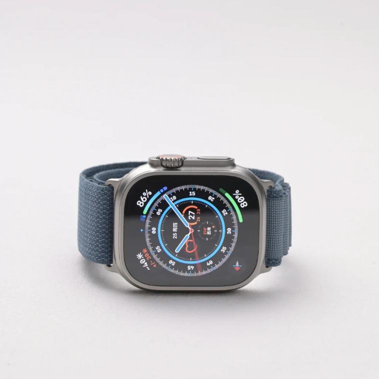 pengiriman cepat Apple Watch Ultra 3 2025 49mm Black Titanium Case with Alpine Trail Ocean Milanese 