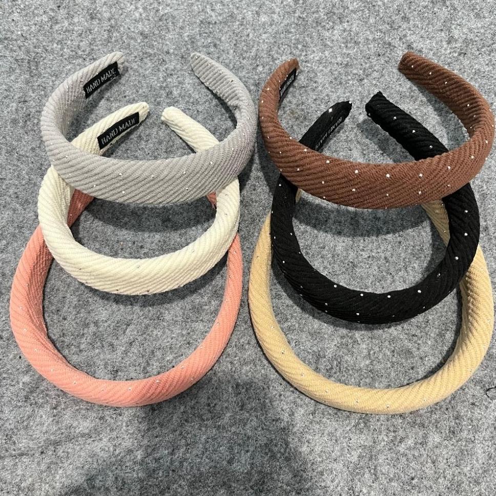 12 Pcs Bando Korea Busa Bando Dewasa Bando Make Up Multiwarna