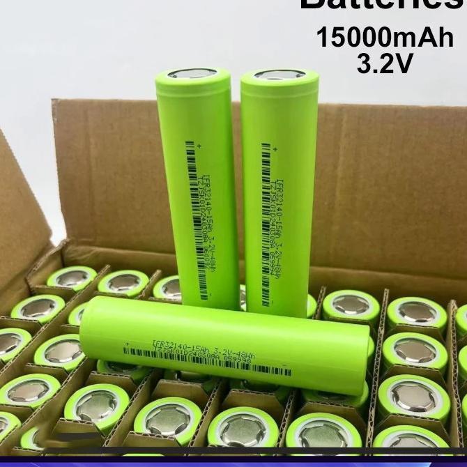3.2V 15Ah 32140 Lifepo4 Baterai Baterai Lithium Besi Fosfat/Baterai Lifepo4 32140 15Ah New 5C Batre 