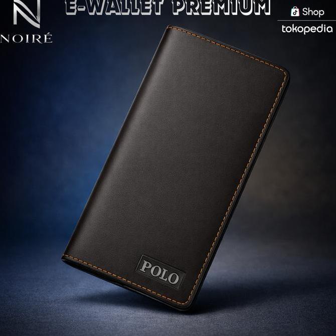 Dompet Kulit Pria Panjang POLO Premium Long Wallet Dompet Pria Kulit Sintetis Dompet Pria Wallet PAN