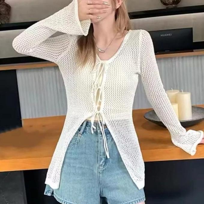 Aurora Cardi tali pita | Korean Cardi | Cardi Wanita