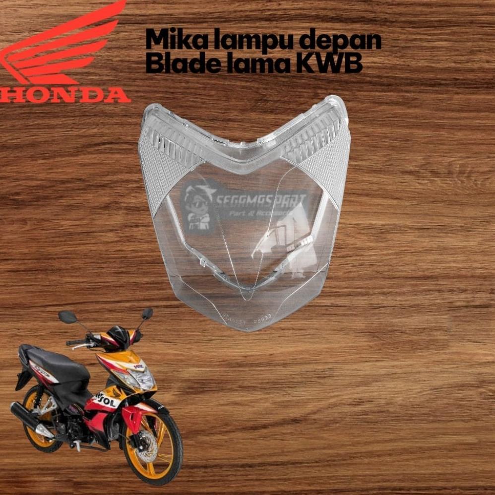 MIKA KACA REFLEKTOR LAMPU DEPAN HONDA BLADE 110 KARBU KWB ORIGINAL