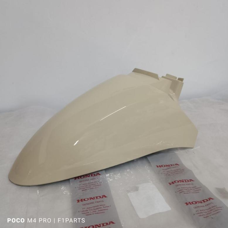 SPAKBOR K2F SLEBOR DEPAN HONDA SCOOPY ESP NEW LED 2021 2022 2023 K2F KREM ORIGINAL