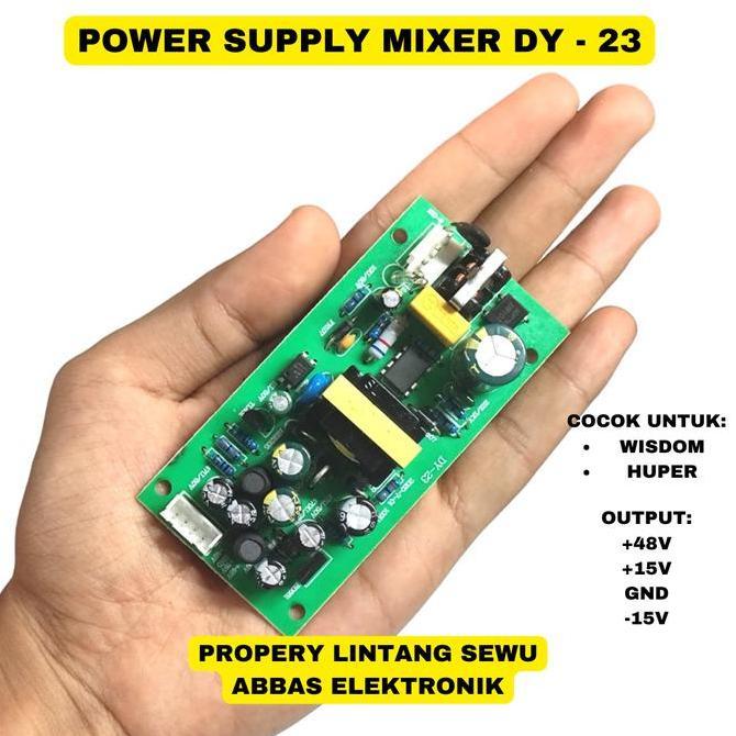 Power Supply Mixer Suplai mikser DY- 23 HUPER Wisdom [terbaik]