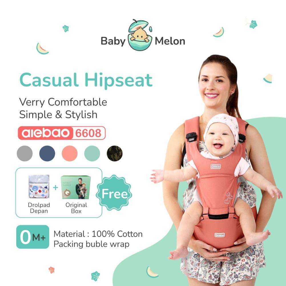 NEW Hipseat Aiebao 6608 Original hipseat casual hipseat baby carrier gendongan bayi Aiebao [terbaik]