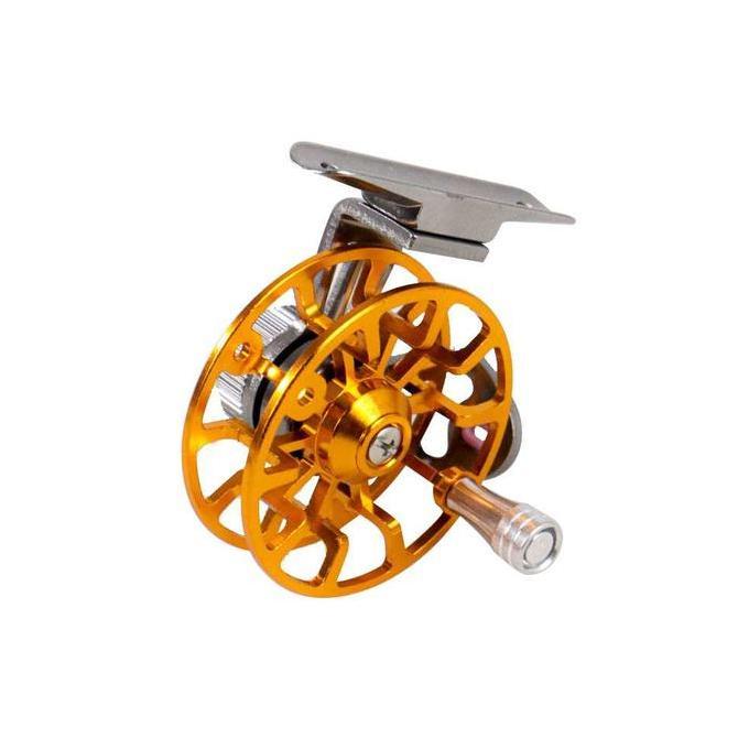 Reel Fly Fishing Reel Pancing LEO Gulungan Pancing Fly Fishing Full Metal 120M