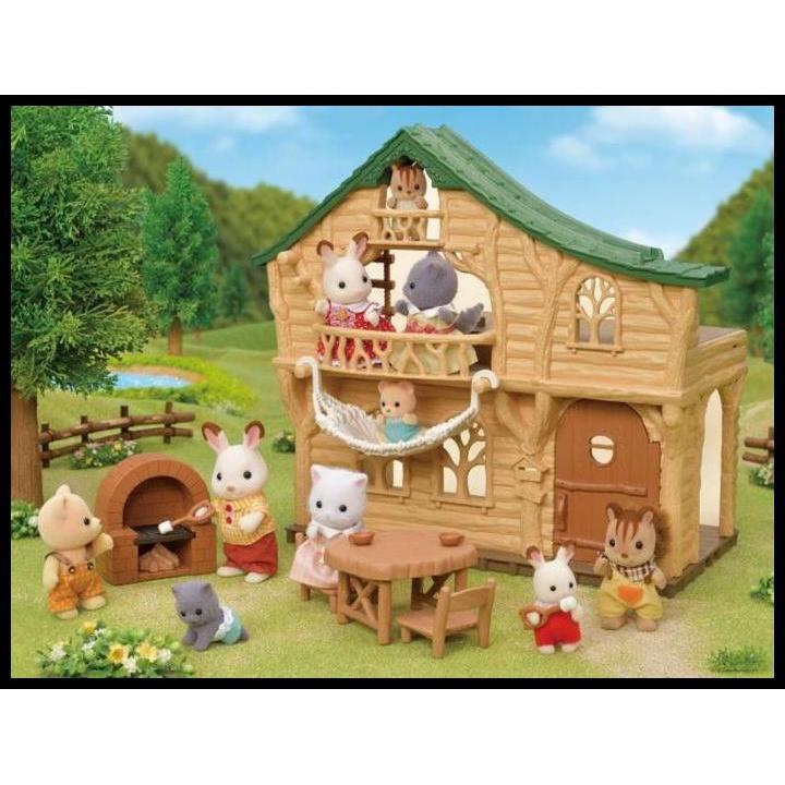 Mainan Koleksi Sylvanian Families Lakeside Lodge Promo