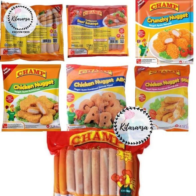 Nyumi- Nugget Champ 250Gr/Sosis Champ/Nugget Ayam