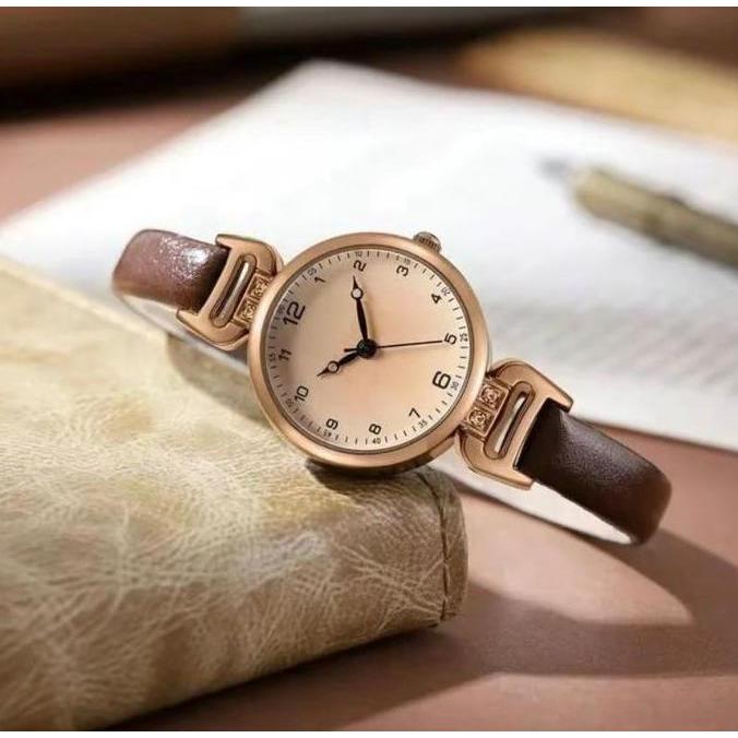 Lifex- Gedi Jam Tangan Nita Kulit Vintage Fashion Bisa