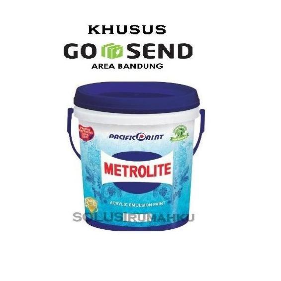Paint- New- Metrolite Putih 5 Kg Cat Tembok Dinding By Pacific Paints