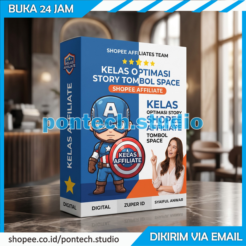 Rahasia Sukses Shopee Affiliate - Paket Kelas Optimasi Story & Kelas Affiliate