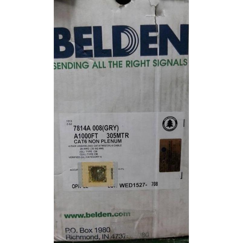 Akata- Belden Utp Cable Cat6 / Kabel Data Cat 6 / Data Kabel Belden Utp Cat6