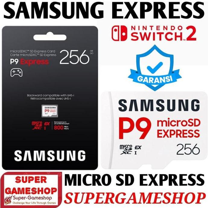 BEBAS ONGKIR - Samsung MicroSD 256GB - Micro SD 256GB microSD Express Card P9 Express Original Memor