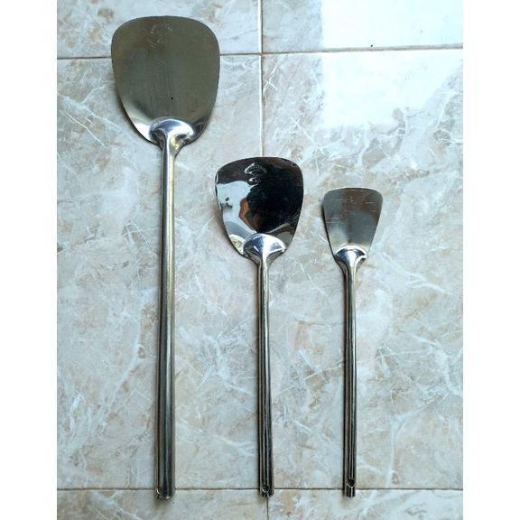 SPATULA STAINLESS/SUTIL STAINLESS/SPATULA SEDANG /SUTIL BESAR/SUTIL JUMBO