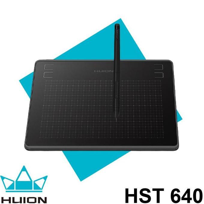 Best Seller Huion Hs64 / Hst640 Graphic Drawing Pen Tablet Android Pc Premium