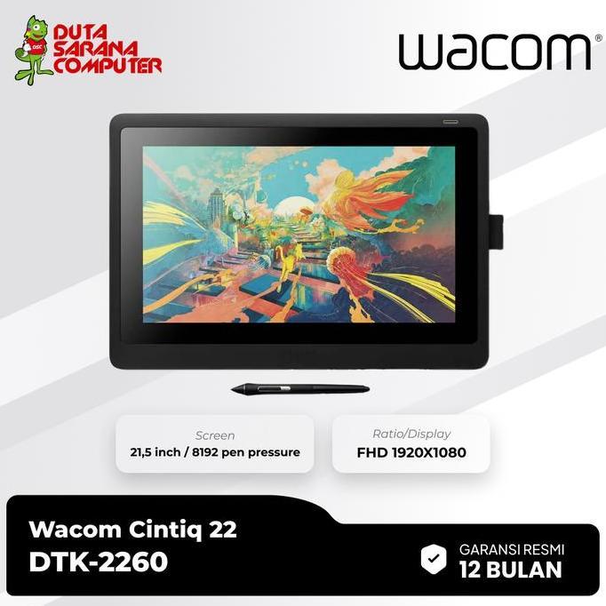 Best Seller Wacom Cintiq 22 Venus Garansi Resmi Wacom Dtk-2260 Dtk2260 Dtk 2260 Premium