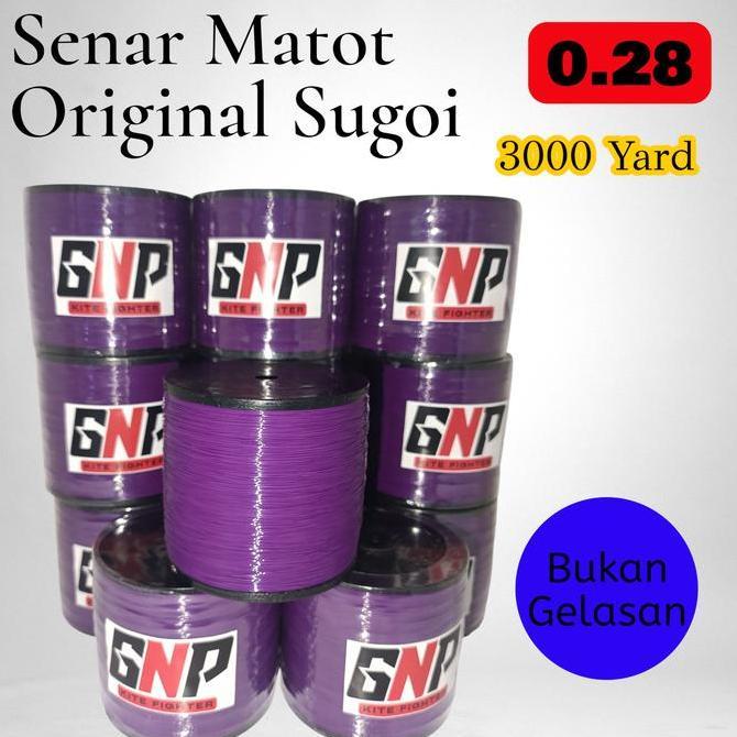 Senar Matot Ungu Sugoi uk 0.28 (6000/3000/2000 yard) by GNP