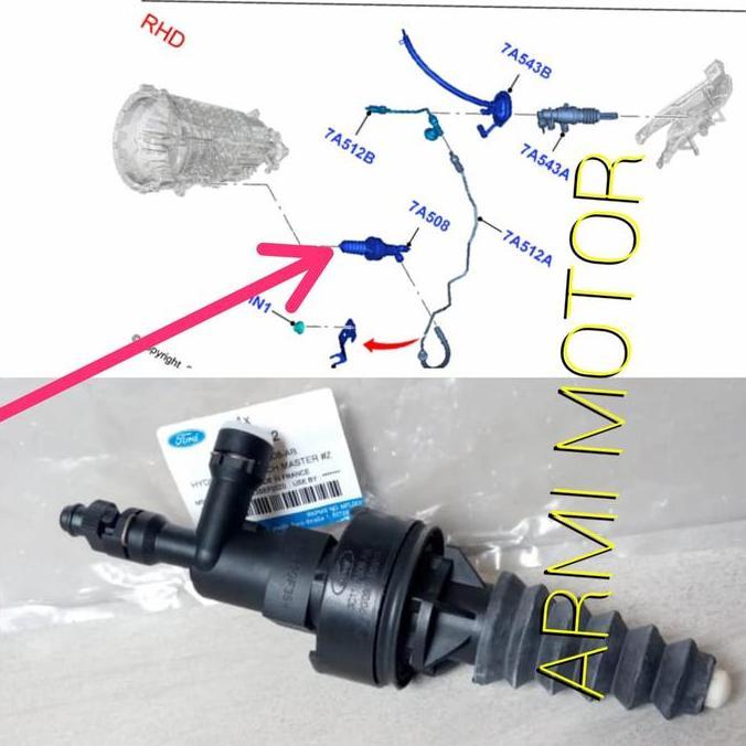 Master Kopling Bawah Ford Ranger Mazda BT50 Pro 5 Speed ORINAL FORD 3C1Z7A5A