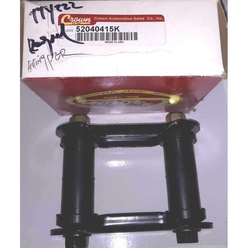 ANTING PER SPRING SHACKLE JEEP WRANGLER YJ