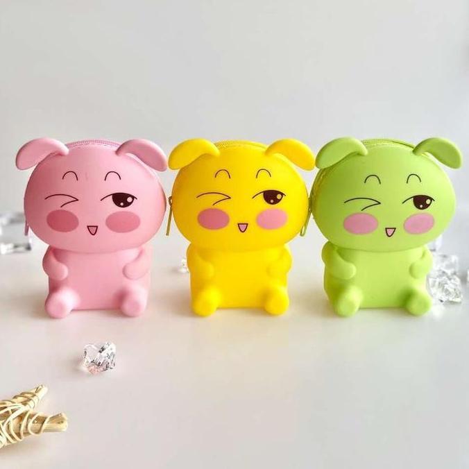 Dompet Koin Mini Karakter Dompet Silikon Dompet Silicon Coin Import JKT COD