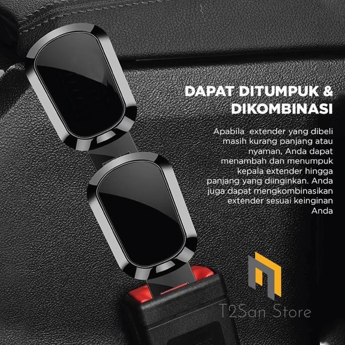 Incars- Colokan Safety Belt Mobil / Safety Seat Belt Buckle