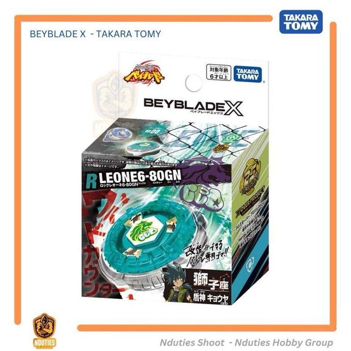 ORIGINAL BX-00 Rock Leone 6-80GN Beyblade X Takara Tomy Original
