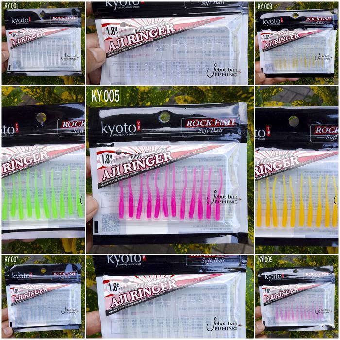 Softlure Kyoto Aji Ringer 1.8 Ajing - Soft Lure - Umpan Pancing UL