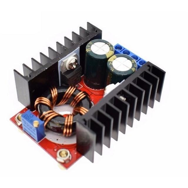 STEP UP STEPUP PENAIK MENAIKAN TEGANGAN 150W 150WATT DC BOOST CONVERTER 10VOLT 12VOLT 24VOLT 32V TO 