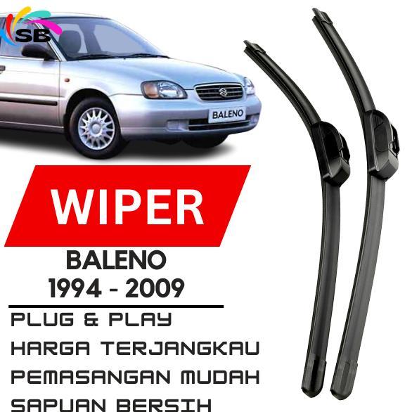 Mega Wiper Baleno 97 Wiper Baleno 2000 Wiper Baleno 2001 Wiper Baleno Old 1994 - 2009 Frameless Depa