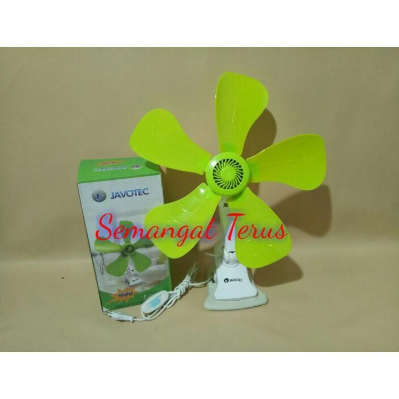 big promo mini fan jepit javotec 490(jepit~dinding~duduk) / kipas angin jepit 24w / kipas angin mini
