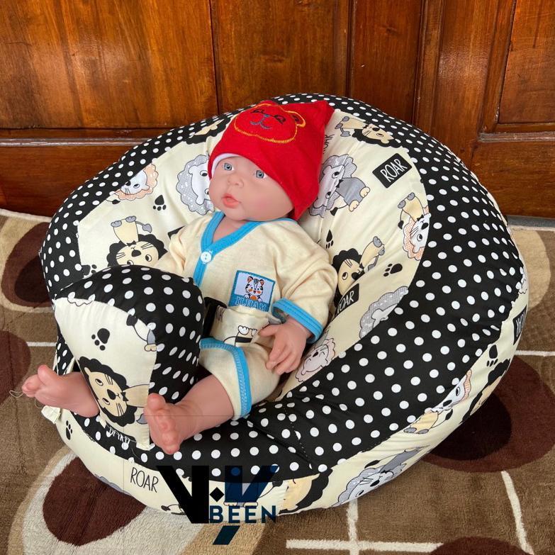 Original Sofa Bayi Belajar Duduk | Kursi Duduk Bayi | Tempat Duduk Bayi | Di Lengkapi Sabuk Dan Bant