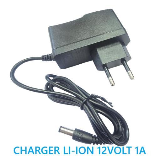 CHARGER CASAN BATERAI BATTERY LI-ION LI ION 12V 12VOLT 11.1V 1A JEK DC 5.5MM AS27