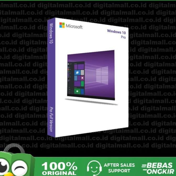 WINDOWS 10 PRO LISENSI KEY ORIGINAL + DVD