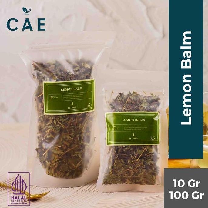 Best Seller Lemon Balm Leaf Dried Daun Lemon Balm Mint Kering Leaves Pure Natural Organik Premium 10