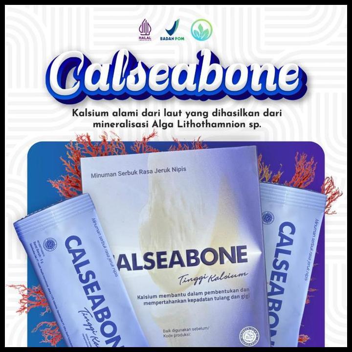 Nf Calseabone Hwi Minuman Berkalsium Berkarbonat 75Gr Jeruk Instan Tinggi Kalsium Dari Algae Merah &