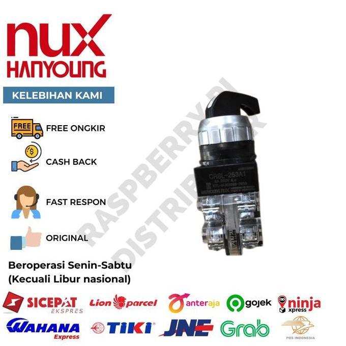 HANYOUNG CRSL-253A1 / CR253-1 SELECTOR SWITCH LONG LEVER 3 POSISI RPD27