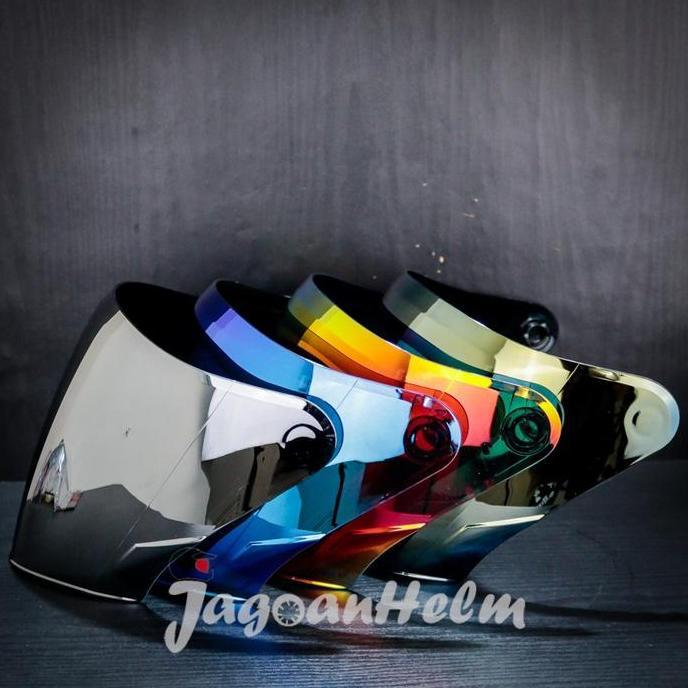 VISOR HELM JPX NOVA X | IRIDIUM | KACA VENOM NORISK NOVA-X CUSTOM Motorcycle
