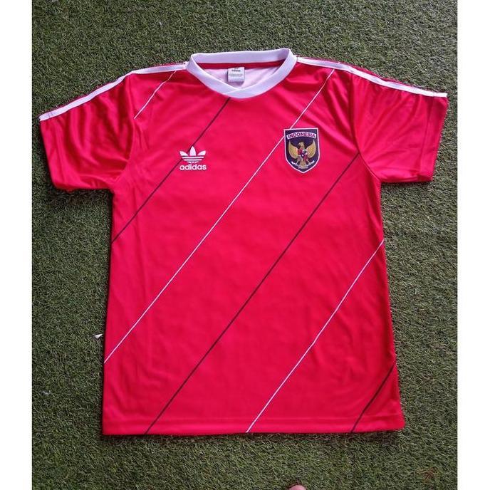Jersey Bola Retro Vintage Timnas Indonesia Home 1987