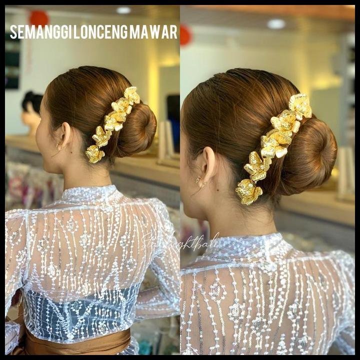 Good Quality Starlight Bali - Semanggi Lonceng Mawar Permata Putih/ Semanggi Gold/Silver / Aksesoris