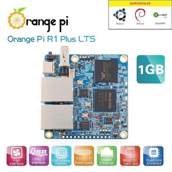 ORANGE PI R1 PLUS LTS - 1GB BE27