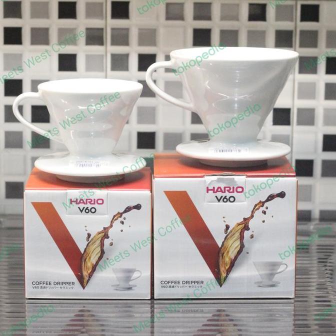 Hario V60 Dripper Coffee Ceramic White