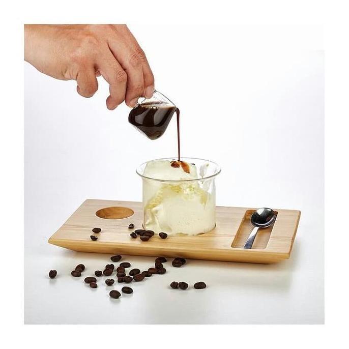 TERBARU - SUJI Affogato-Menyajikan Es Krim Gelato Kopi Gelas Glass Espresso