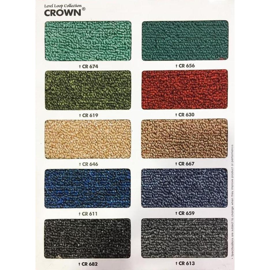 Karpet Meteran Crown (Karpet Crown untuk Lantai di Kantor)